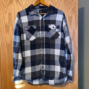 Vans Men's Checkered Button Down Shirt